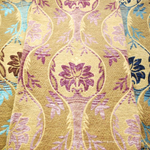 Tissus jacquard en chenille pour la décoration de canapé